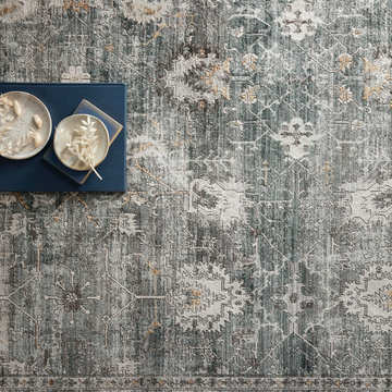 Loloi | Bonney Rug • BNY-03 Lagoon / Ivory