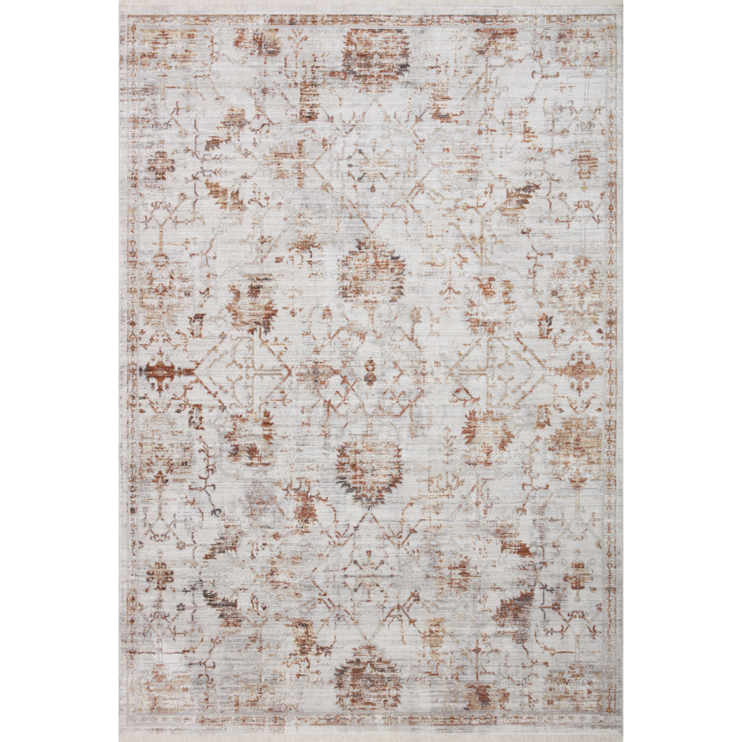 Loloi | Bonney Rug • BNY-04 Silver / Sunset