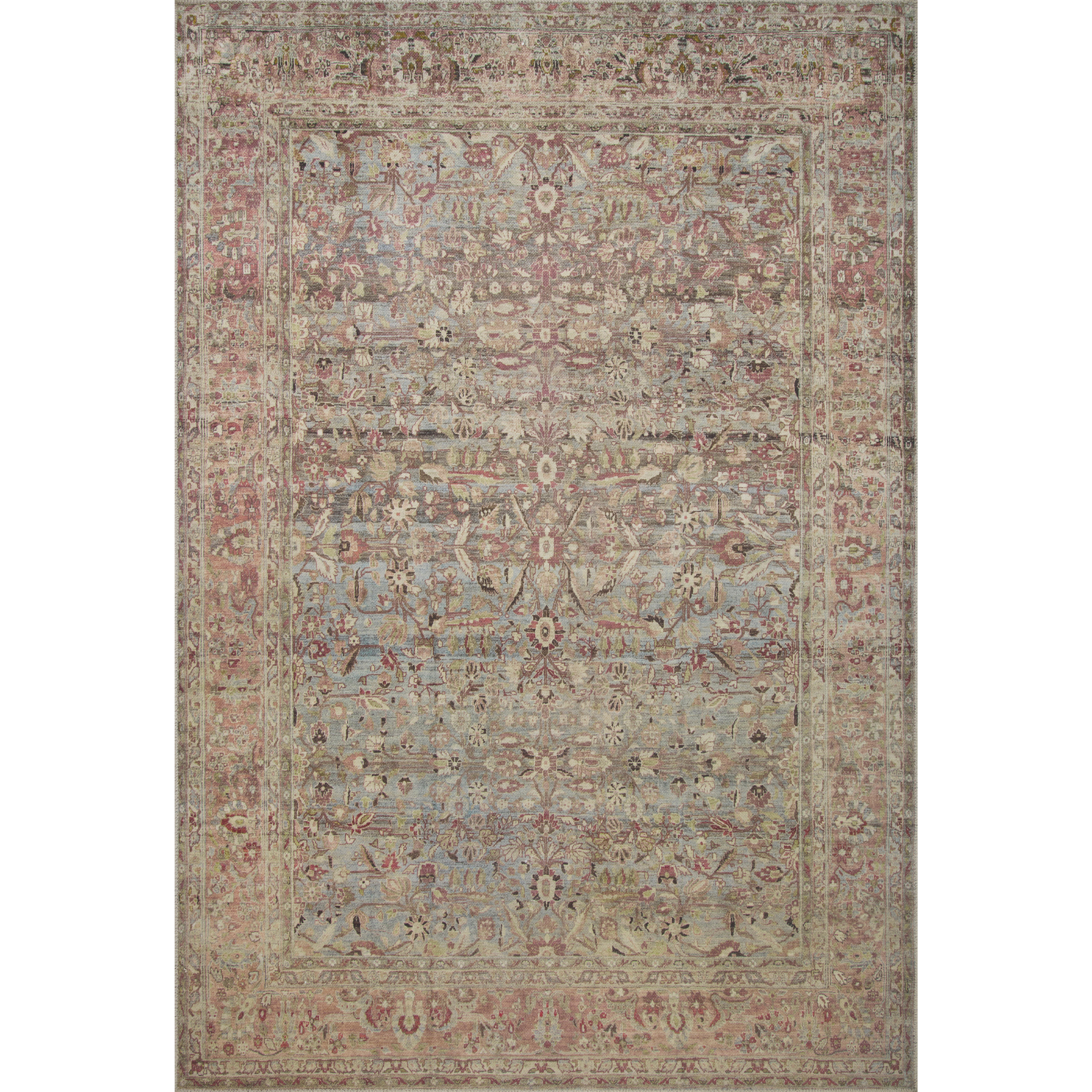 Tapis Adrian | Océan / Argile