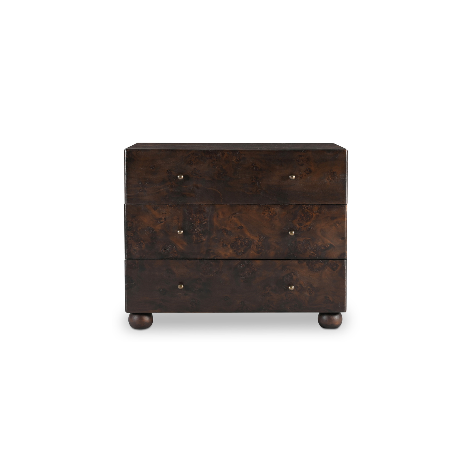 Moe's Home | York Three Drawer Nightstand
