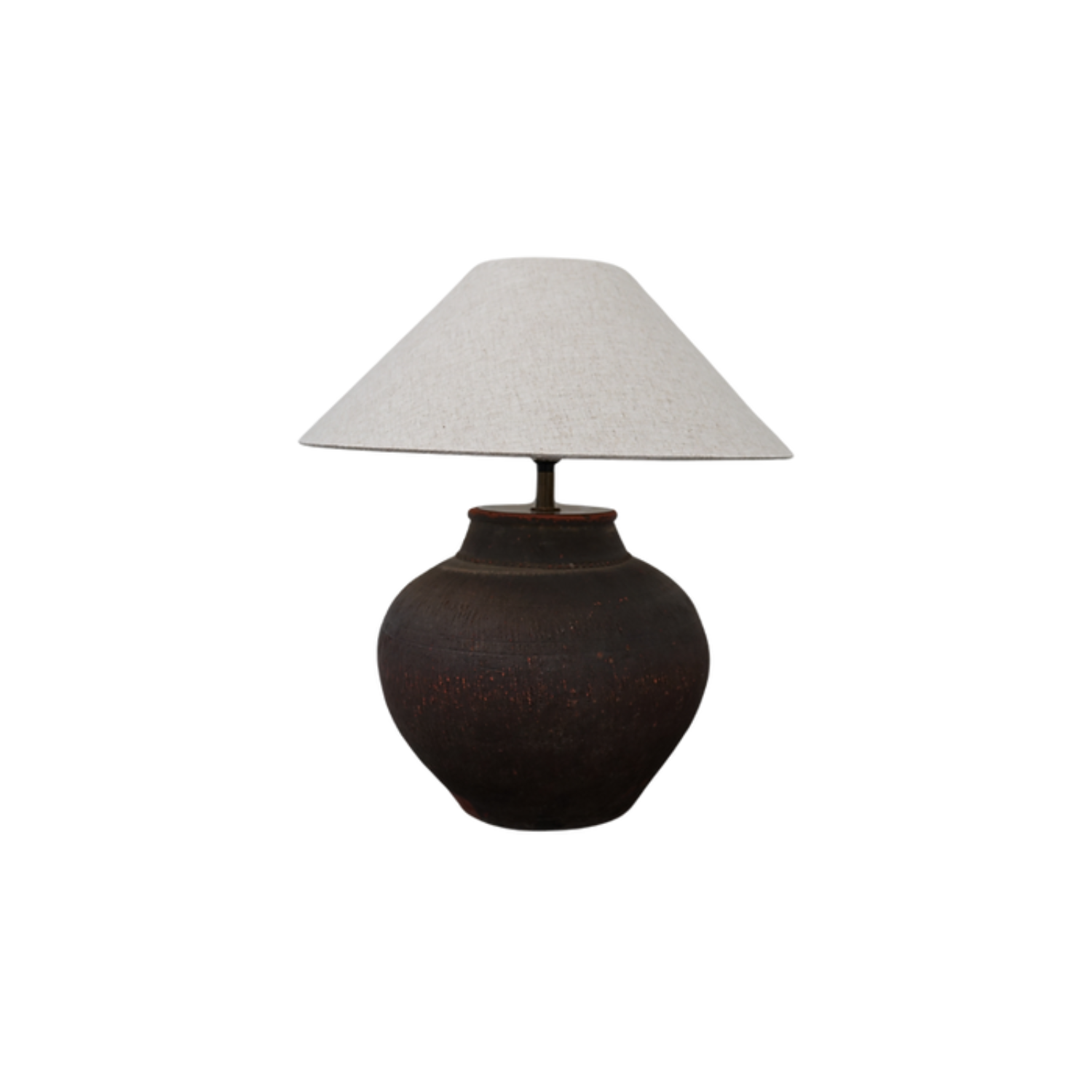 Maison Leva | Dawson Vintage Pot Lamp • Empire Shade