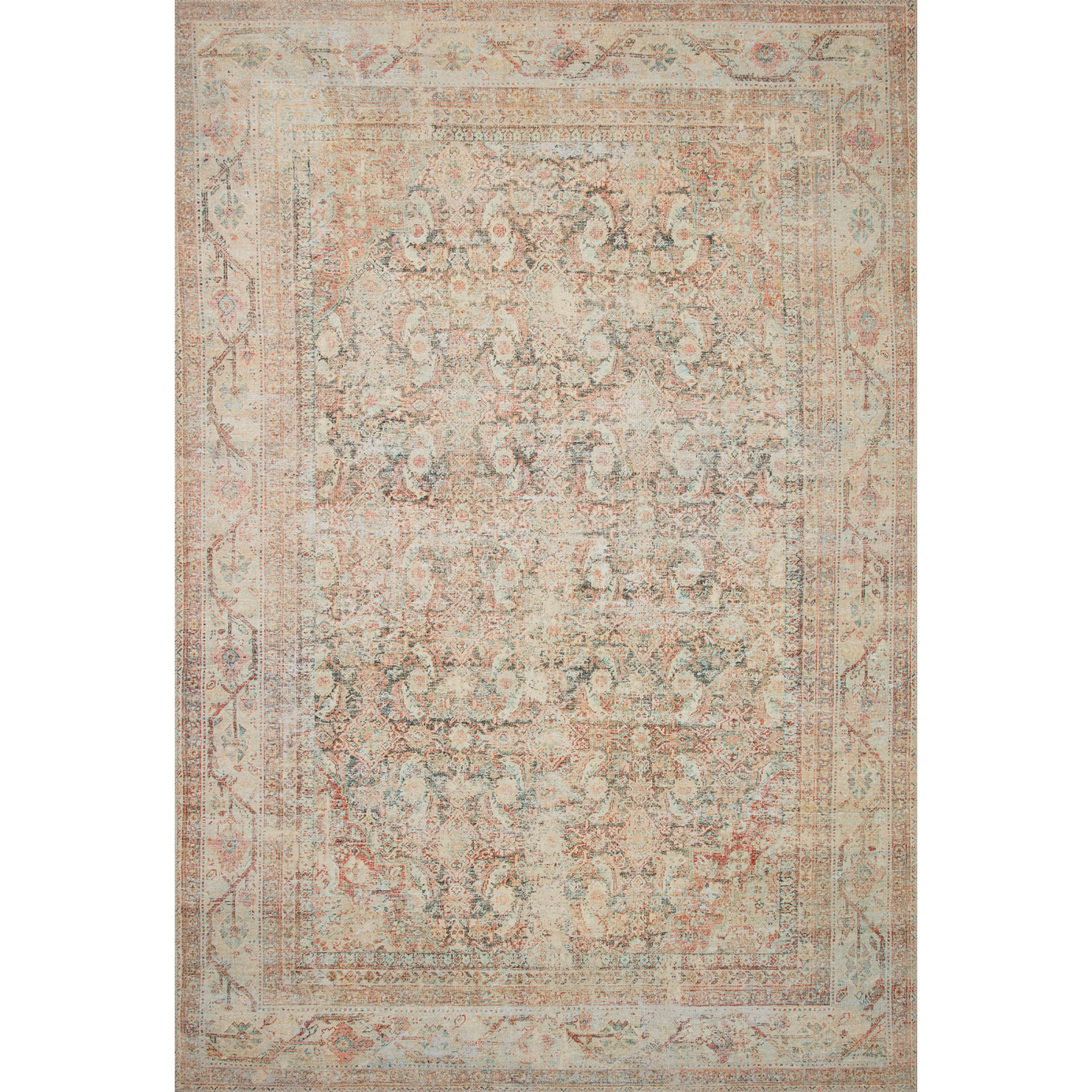 Tapis Adrian | Naturel / Abricot