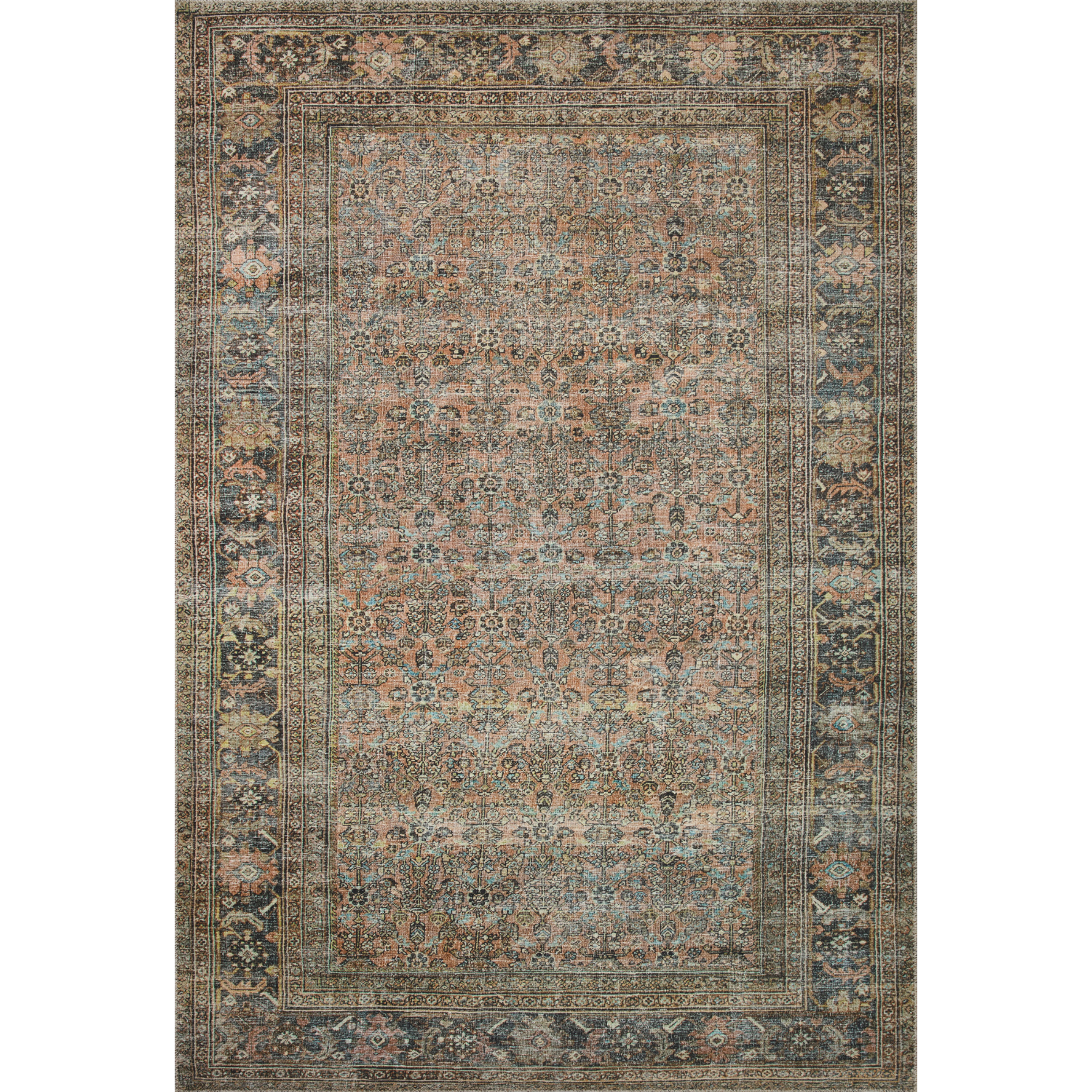 Tapis Adrian | Terracotta / Multi