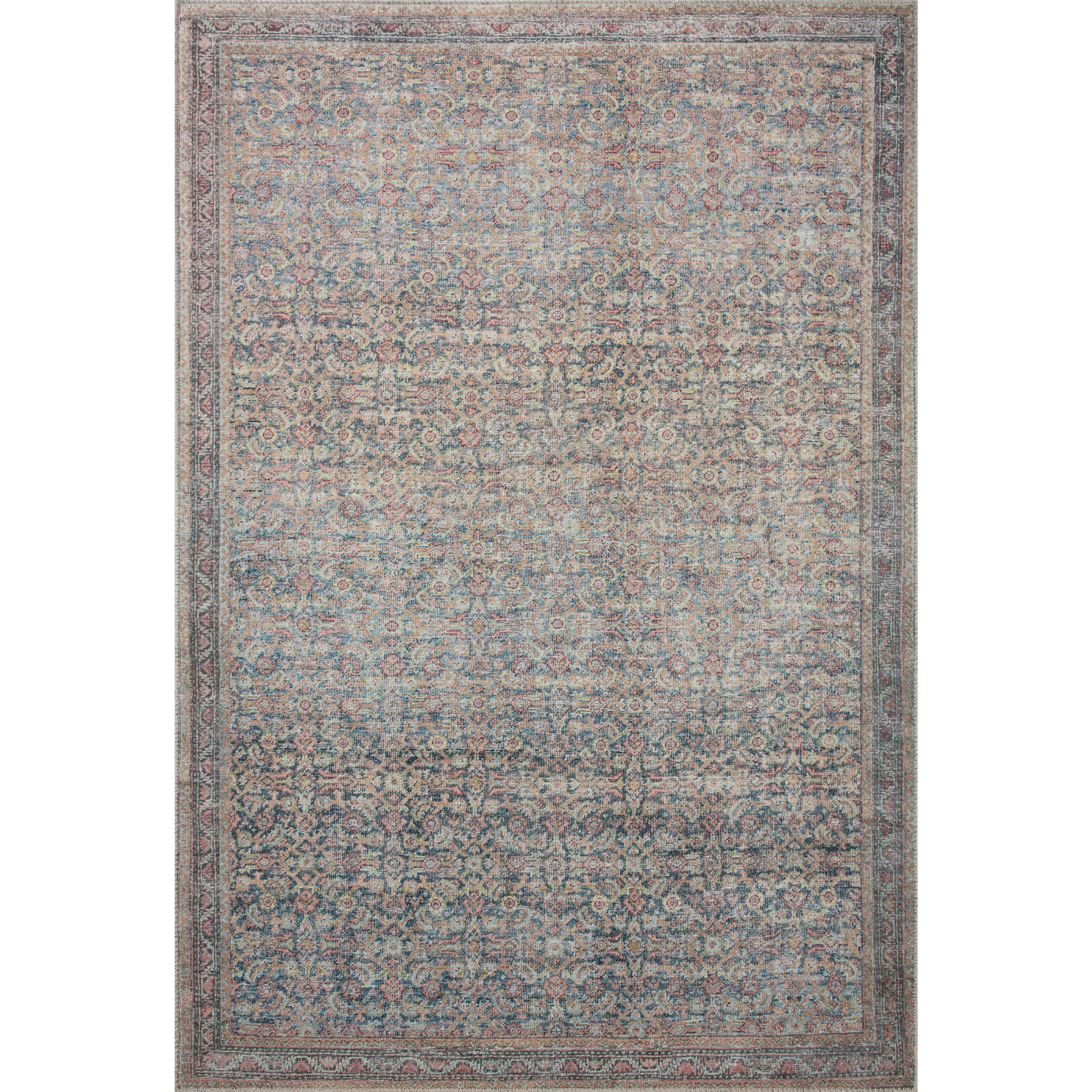 Tapis Adrian | Denim / Multi