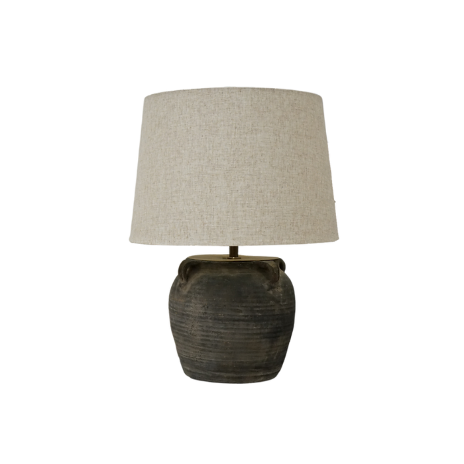 Maison Leva | Louis IV Vintage Pot Lamp • Drum Shade