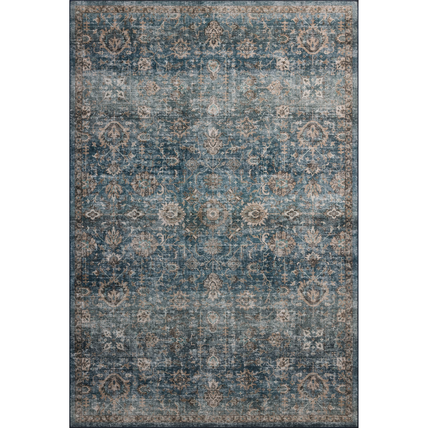 Loloi | Anniston Rug • ANS-02 Lagoon / Natural