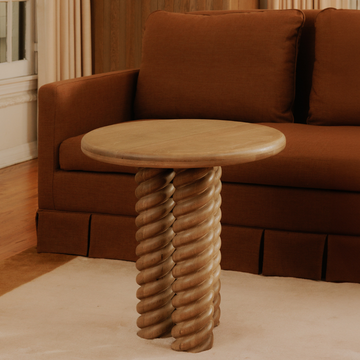 Moe's Home | Treccia Oak Side Table