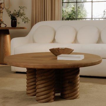 Moe's Home | Treccia Oak Coffee Table