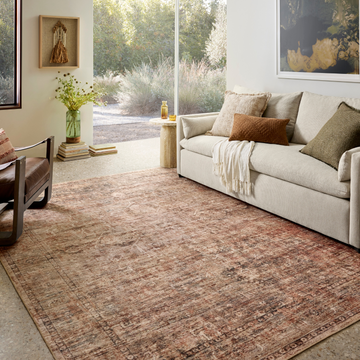 Loloi | Anniston Rug • ANS-06 Clay / Charcoal