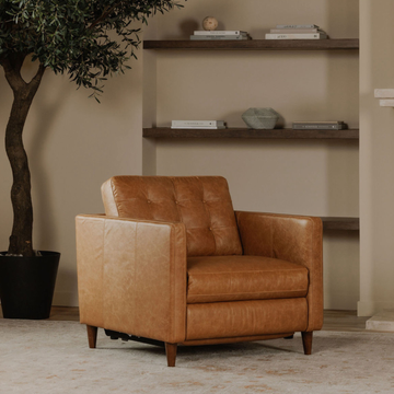 Moe's Home | Bridgers Leather Power Recliner Chair