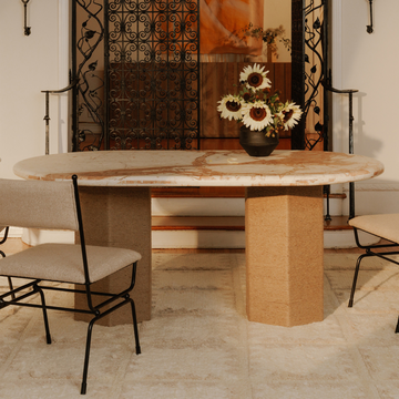 Moe's Home | Sartoria Marble Dining Table