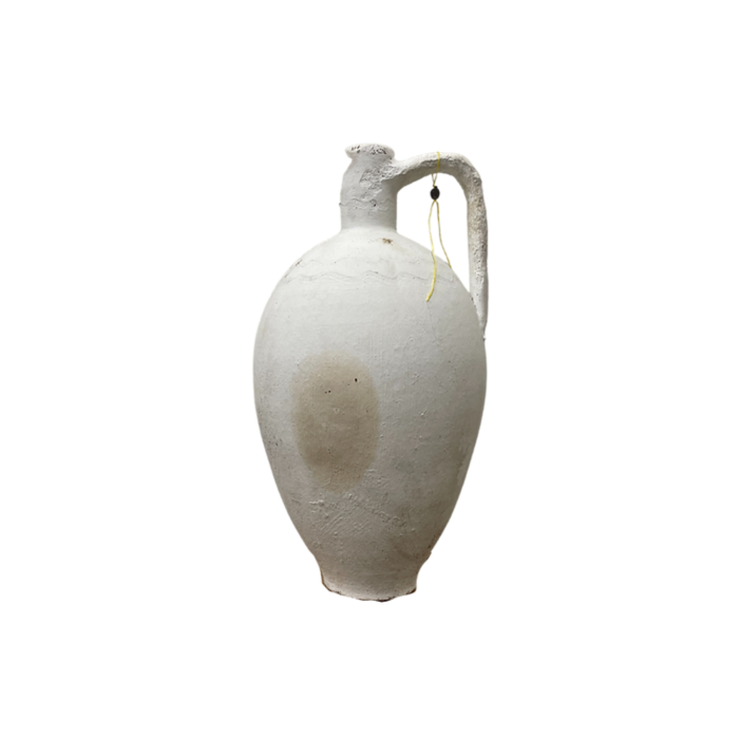 Maison Leva | Amphora Single Handled Pot • White Washed