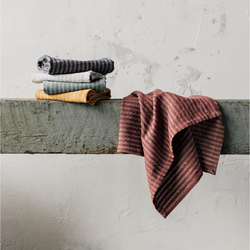 Striped Linen and Cotton Tea Towels