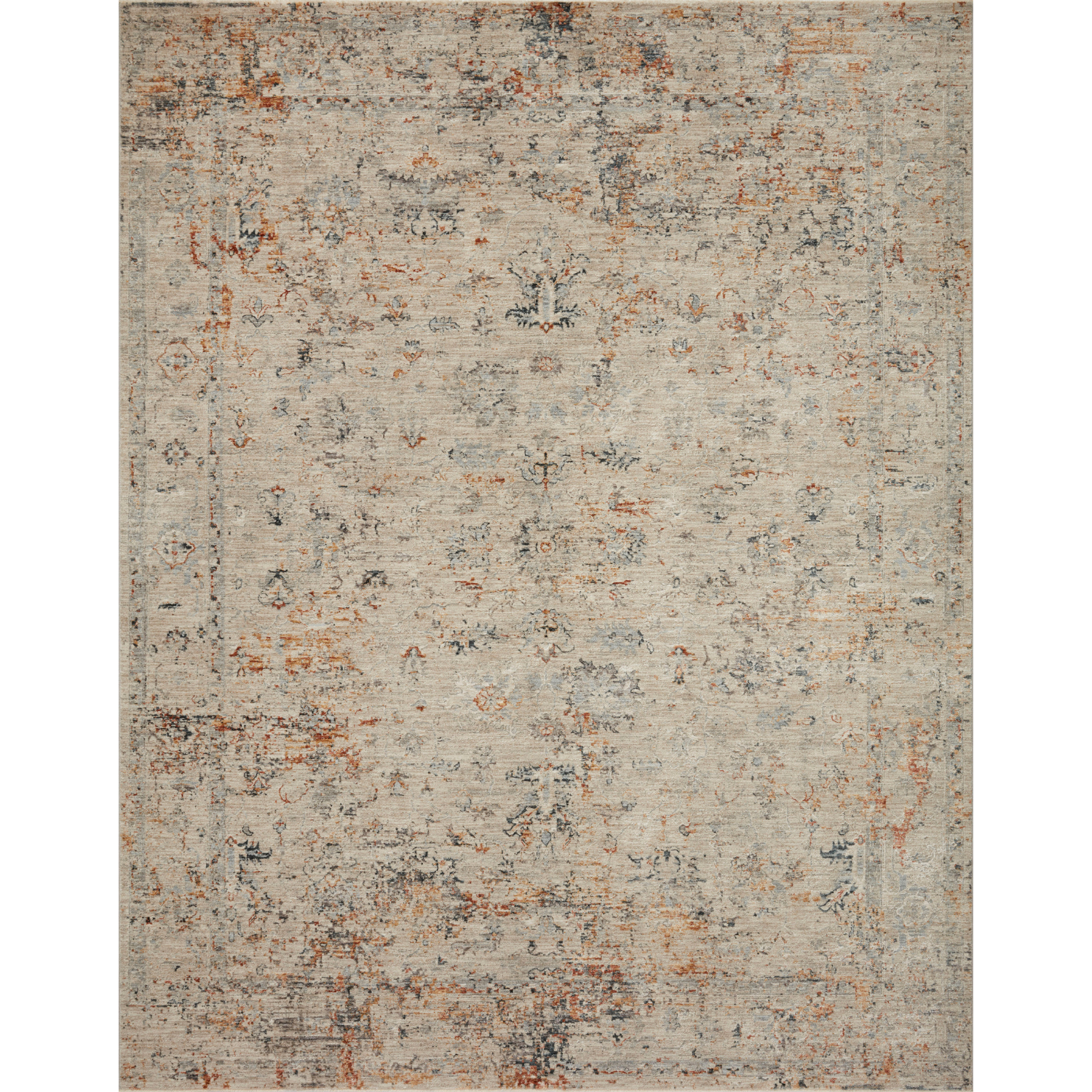 Loloi | Axel Rug • AXE-02 Silver / Spice