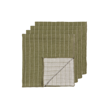 Double Weave Napkins • Set of 4