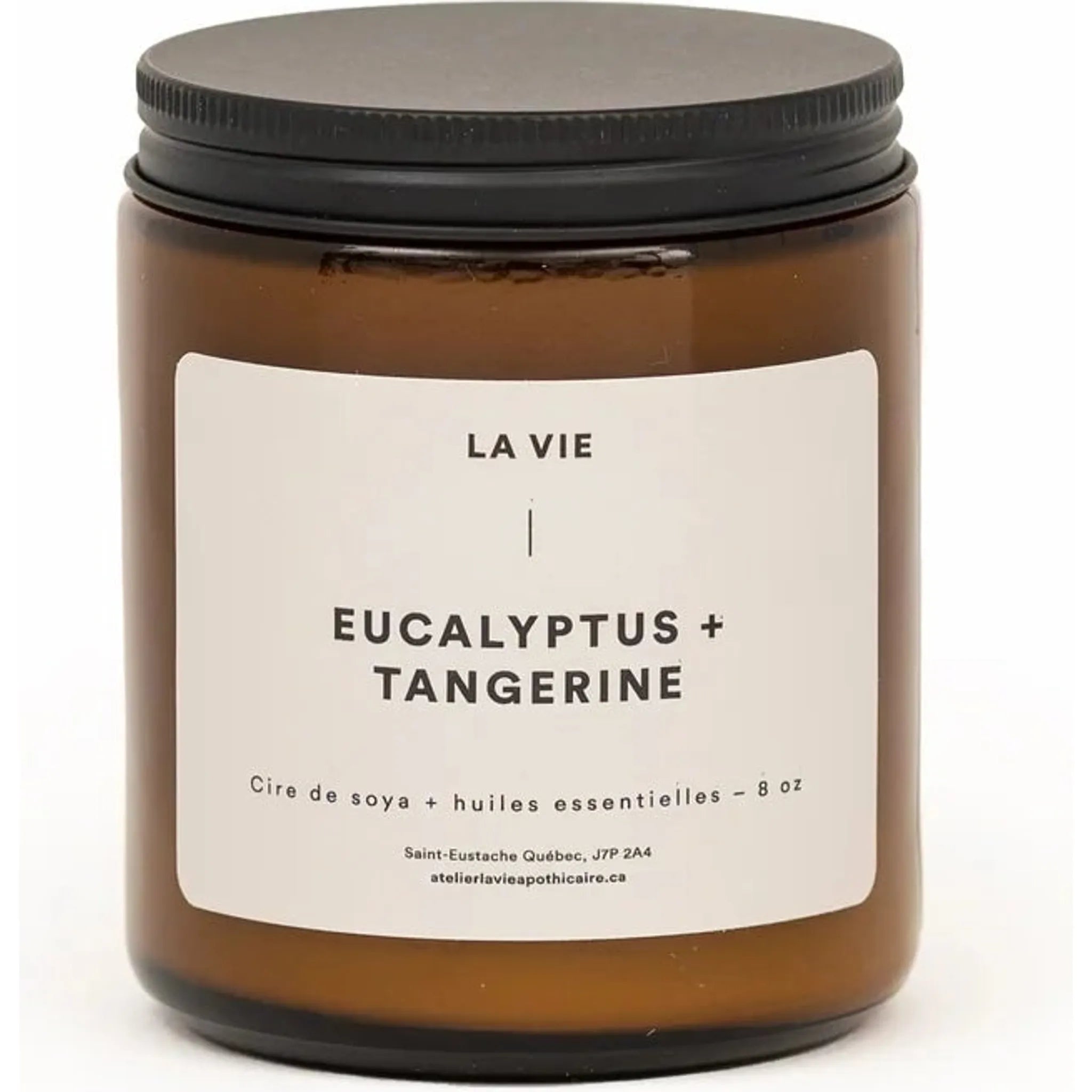 Bougie LA VIE Eucalyptus Tangerine