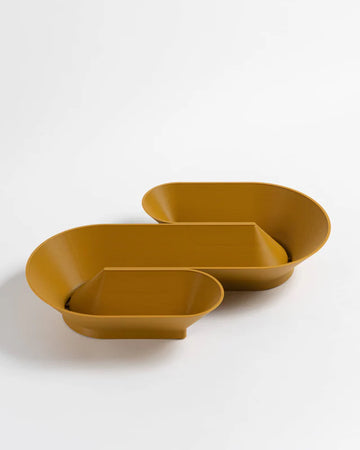 Double U Fruit Bowl by Cyrc.