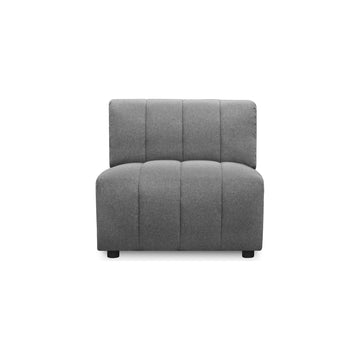 Sofa Modulaire de Milieu Lyric - Gris