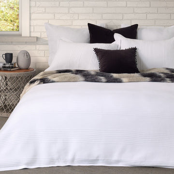 Maison Leva | Quilted Duvet Cover