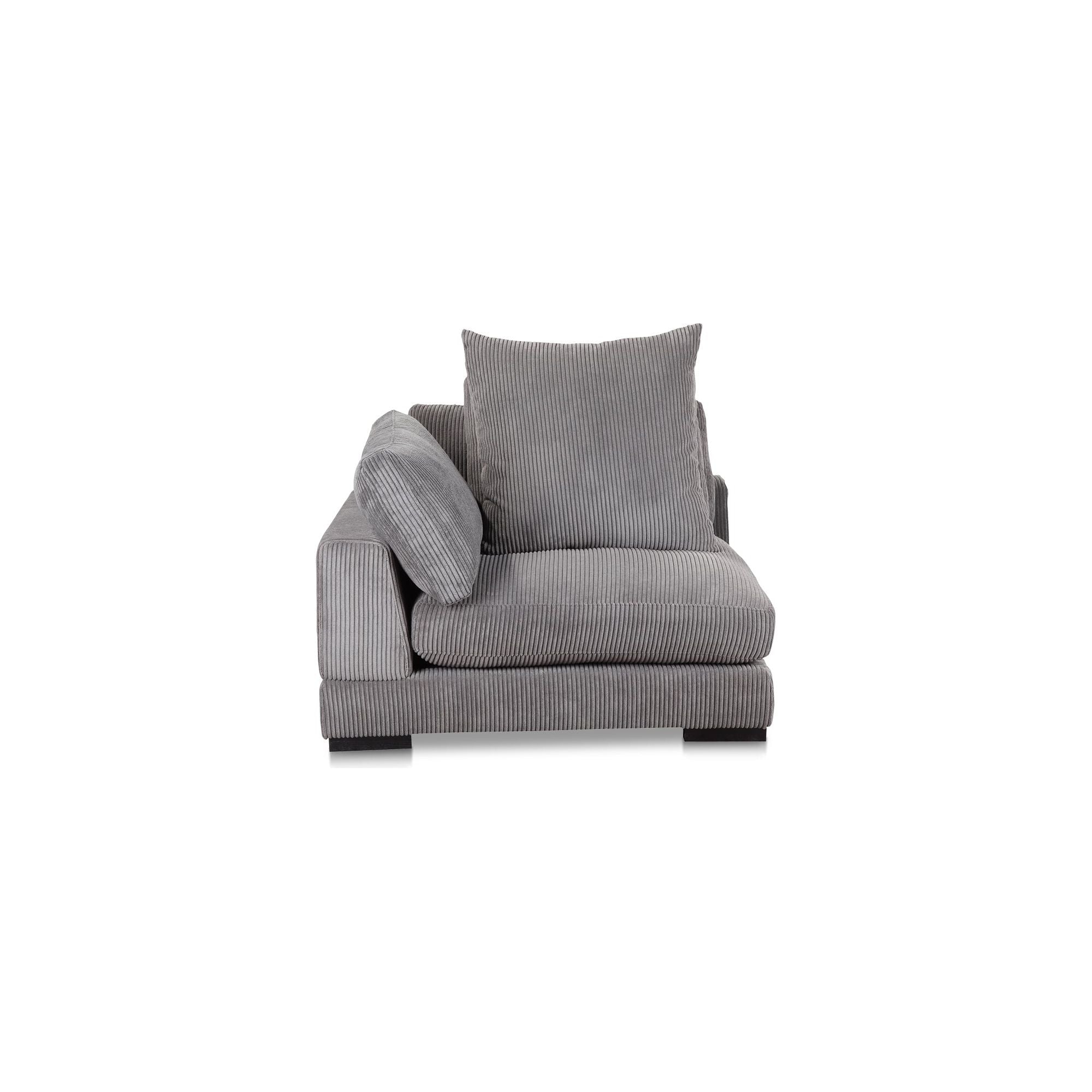 Sectionnel Sofa de coin Tumble - Gris