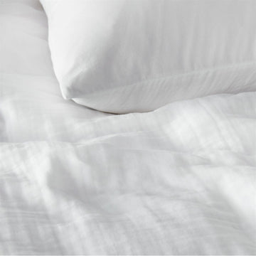 Maison Leva | Milky Muslin Duvet Cover