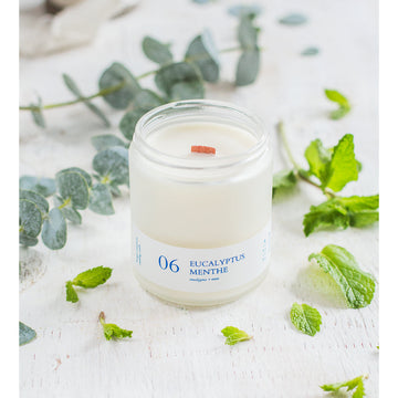 Crackling candle | Eucalyptus + Mint