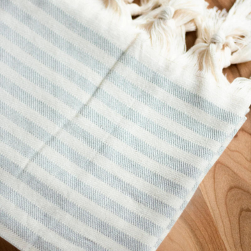 Turkish Towel (Extra Large) | Striped gray