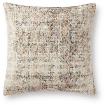 Larkspur Cushion | Antique Ivory / Graphite