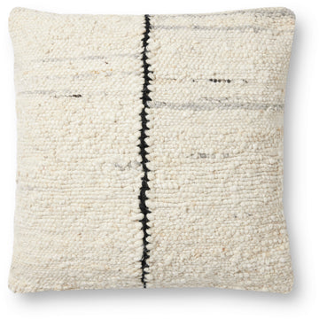 Coussin Carla | Ivory / Black